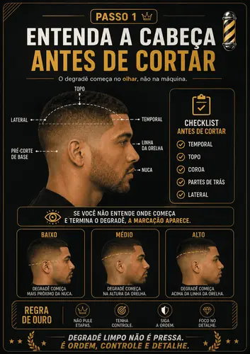 Entenda a cabeça antes de cortar